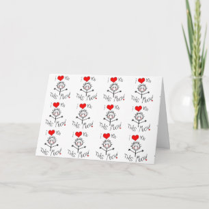 CARTE POUVEZ-VOUS DIRE COMBIEN JE VOUS AIME**** ANNIVERS