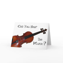 Pouvez-vous entendre la musique ? - Violon