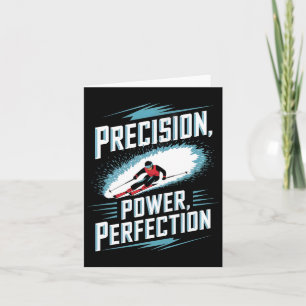 Carte Précision Puissance Perfection Ski alpin 