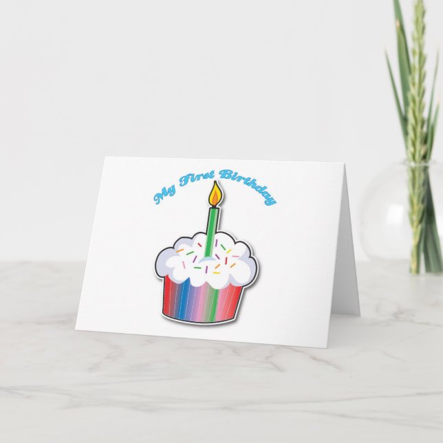 Carte Premier anniversaire (Devant)