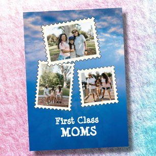 Carte Première Classe MOMS Best MOMS LGBT personnalisée 