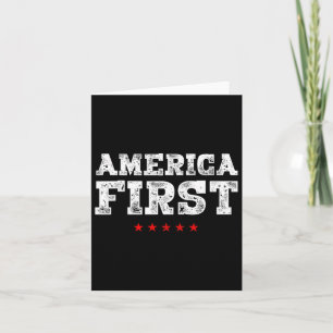 Carte Première femme pro-trump