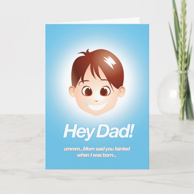 Carte Première fois me voyant (Devant)