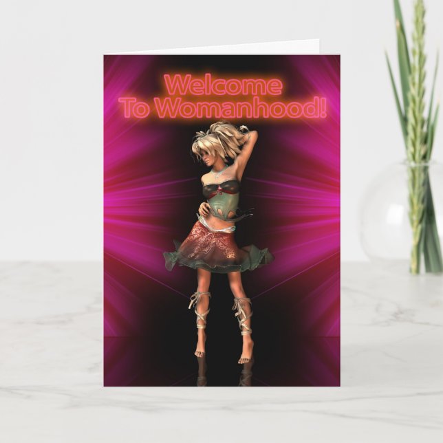 Carte Première période, 1ère période, féminité (Devant)