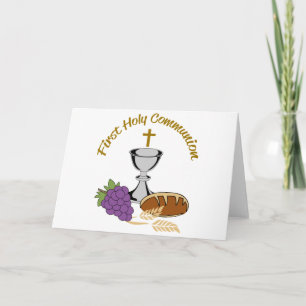 Carte Première sainte communion