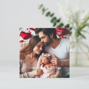 Carte Première Valentines Jour Grand-mère   Photo person