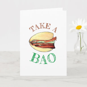 Carte PRENEZ UN BAO Pork Belly Bun Chinese Taiwanese Foo