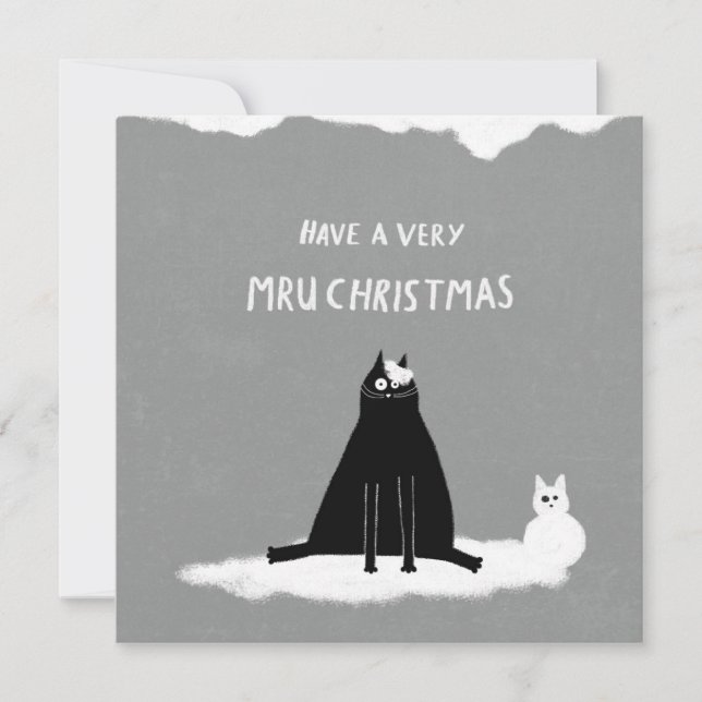 Carte Prenez un très Mru Christmas (Devant)