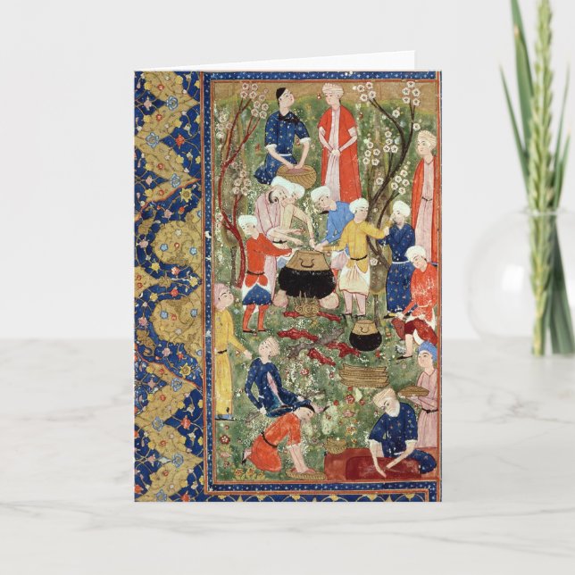 Carte Préparation d'un repas (Devant)