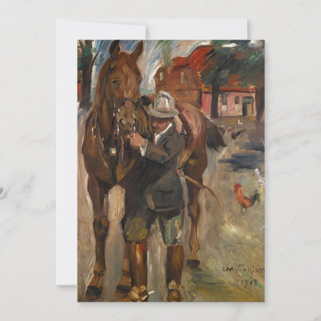 Carte Préparation d'un trajet | Lovis Corinth (Devant)