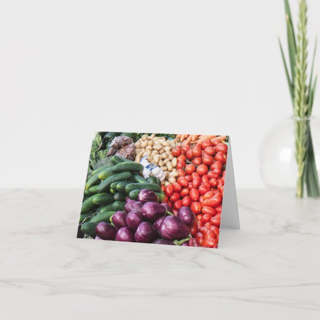 Carte Préparation végétale de pommes de terre de tomates (Devant)