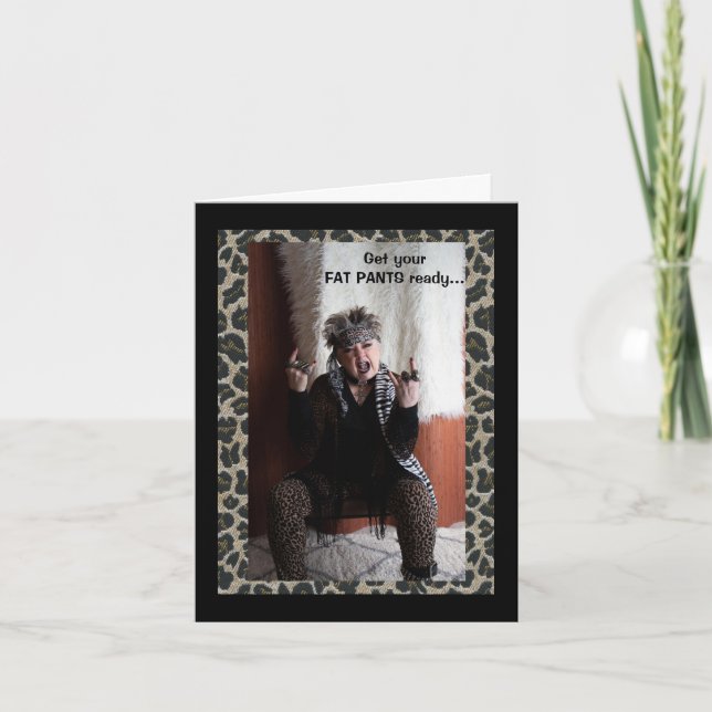 Carte Préparez les PANIERS FAT pour les vacances (Devant)