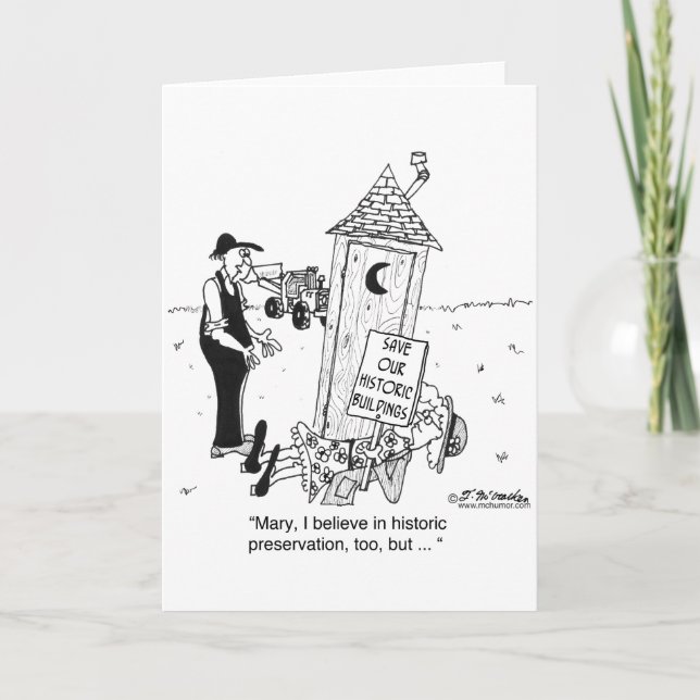 Carte Préservation historique des Outhouses ? (Devant)