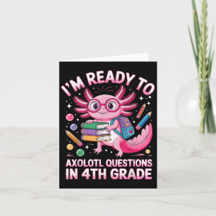 Carte Prêt À Axolotl Question 4e 1re année 4e jour 4e