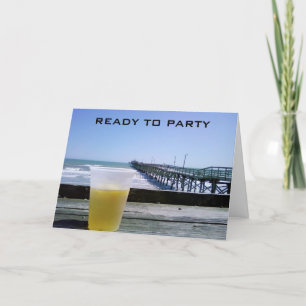 Carte PRÊT À LA FÊTE - 40e ANNIVERSAIRE!