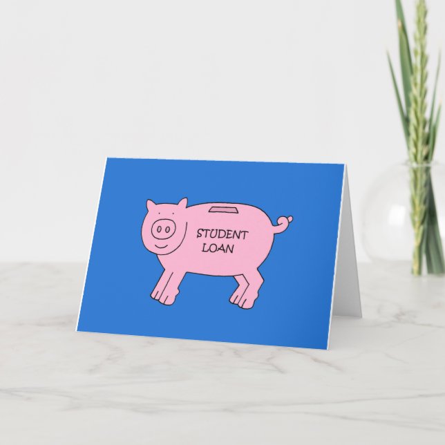 Carte Prêt étudiant Piggybank (Devant)