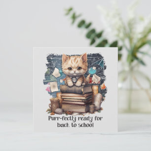 Carte Prêt Pour Le Retour À L'École