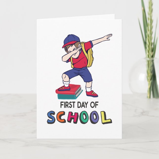 Carte Prêt pour l'école en ligne (Devant)