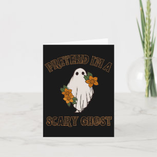 Carte Prétendre que je suis un fantôme effrayant Costume