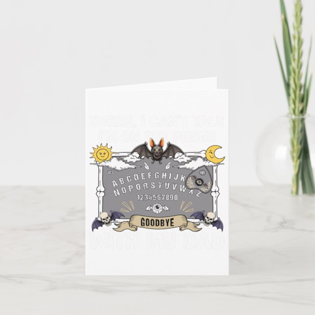 Carte Prétendre que je suis une gomme drôle Lazy Hallowe (Devant)