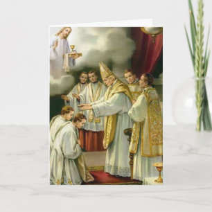 Carte Prêtrise Anniversaire Évêque Ordination Jésus