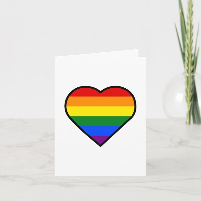 Carte PRIDE HEART (Devant)