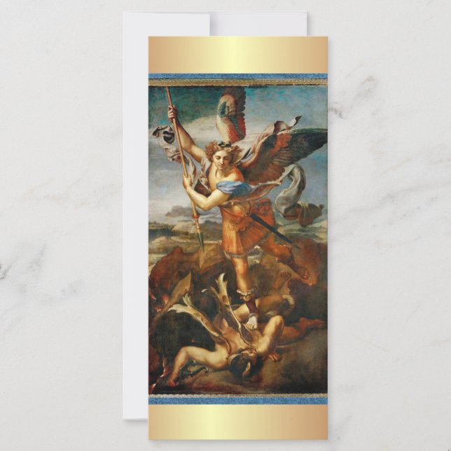 Carte Prière à Saint Michel l'Archange (Devant)