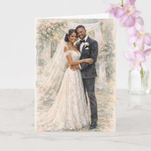 Carte Prière de mariage amusante inspirée d'Ezéchiel 25: