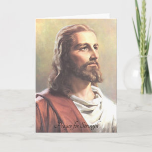 Carte Prière du Seigneur pour la force