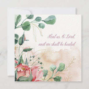 Carte Prière juive pour la guérison des malades