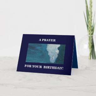 CARTE PRIÈRE POUR VOTRE ANNIVERSAIRE