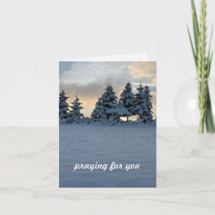 Carte Prière pour vous, texte personnalisé photo origina