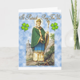Carte Prière St Patrick