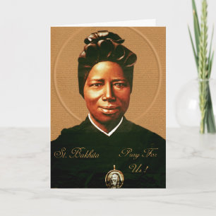 Carte Prières à St. Bakhita