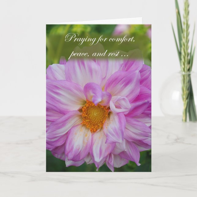 Carte Priez pour le confort (Devant)