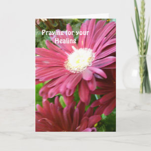Carte Priez pour votre guérison