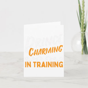 Carte Prince Charming En Formation Fairy Tale Hero