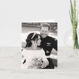 Carte Prince Harry et Meghan Markle Mariage royal