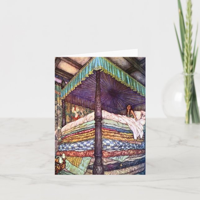 Carte Princess and the Pea Card (Devant)