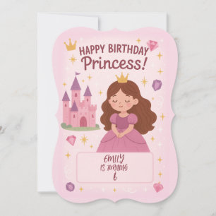Carte Princess Castle Card