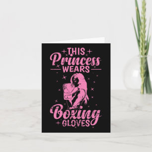 Carte Princesse de boxe