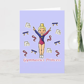Carte Princesse de Gymnastique
