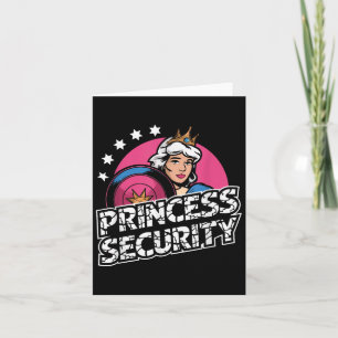Carte Princesse Sécurité Anniversaire Papa & Maman G