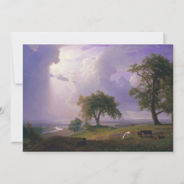 Carte Printemps de Californie | Albert Bierstadt (Devant)
