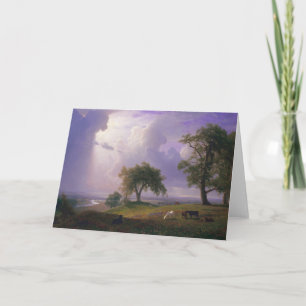 Carte Printemps de Californie Albert Bierstadt