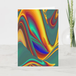 Carte Printemps Été Automne Fleurs Magie