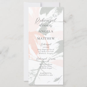 Carte Printemps Noir Sage de broussailles