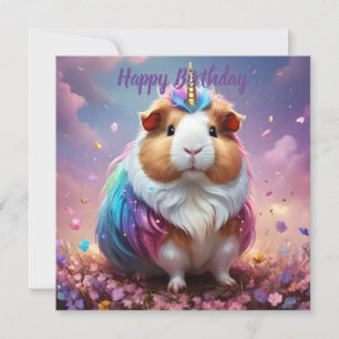 Carte Prism Pigtail : Le Cochon De Guinée Radiant Unicor