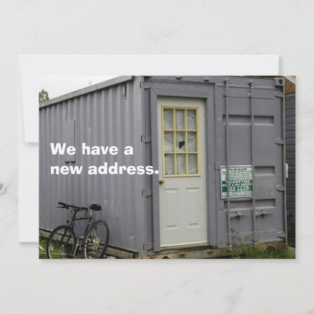 Carte privée de changement d'adresse : True Traile (Devant)