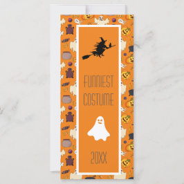 Carte Prix d'Halloween amusant - Costume le plus drôle